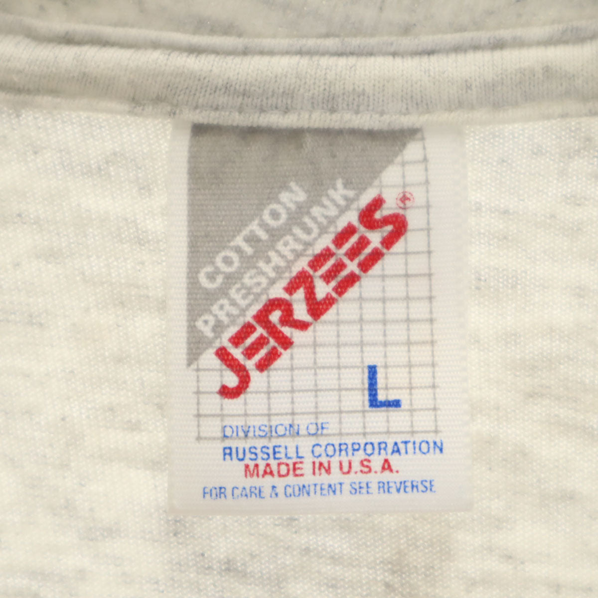 JERZEES ジャージーズ 90s USA製 オールド 半袖 Tシャツ L グレー メンズ