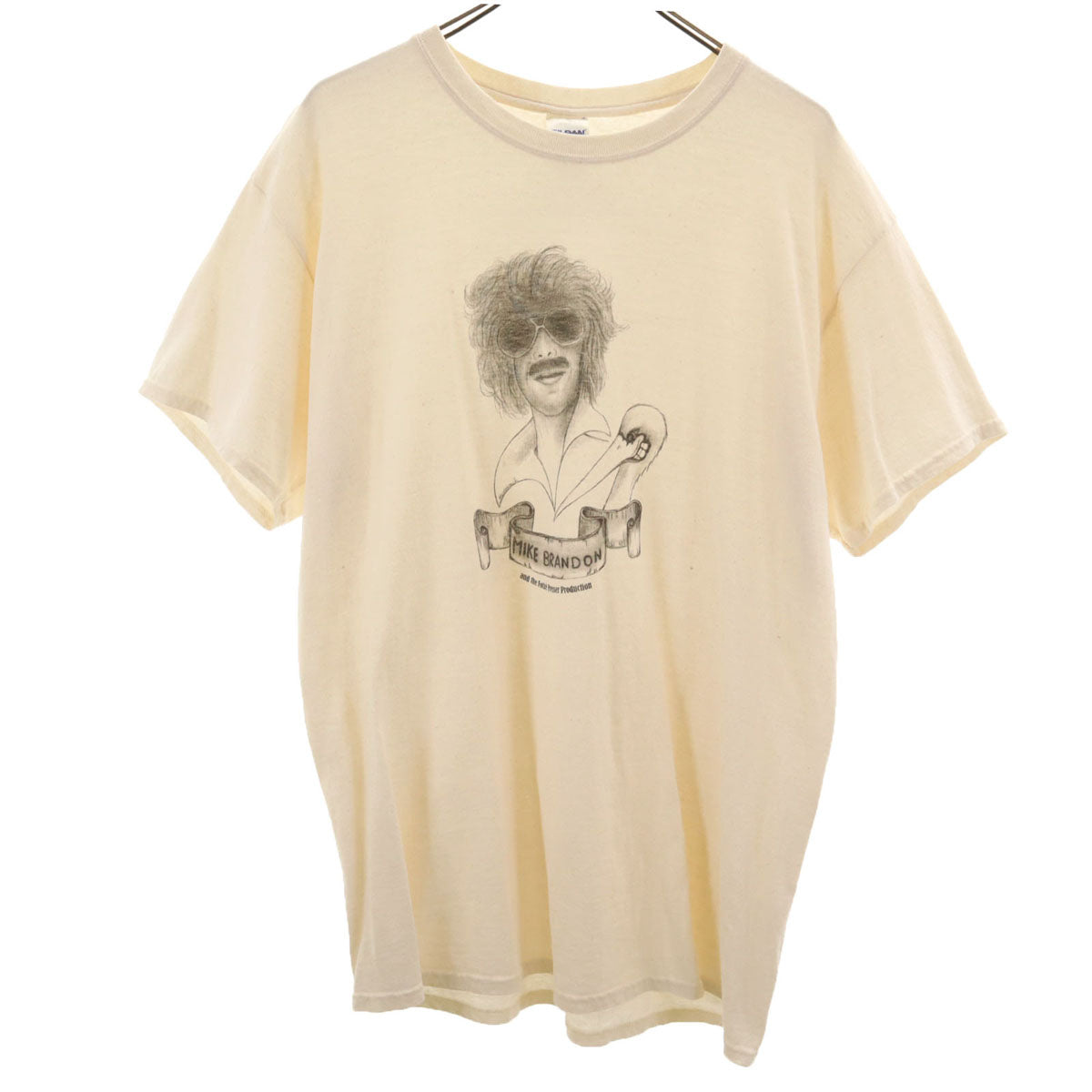 GILDAN ギルダン 半袖 Tシャツ L オフホワイト系 メンズ