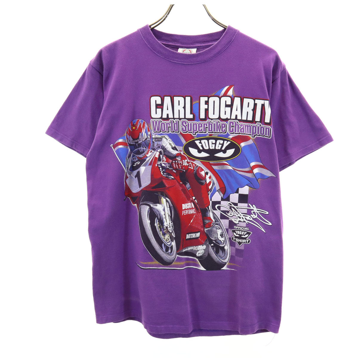 Cox Casuals コックス カジュアルズ 90s オールド 半袖 Tシャツ S パープル メンズ