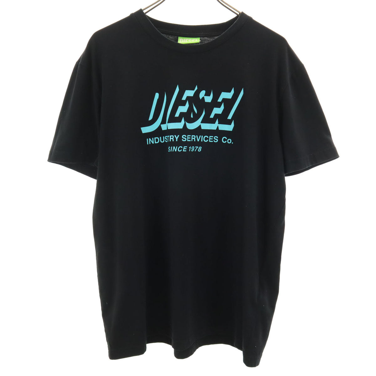 DIESEL ディーゼル 半袖 Tシャツ XL ブラック T-DIEGOS-A5 メンズ