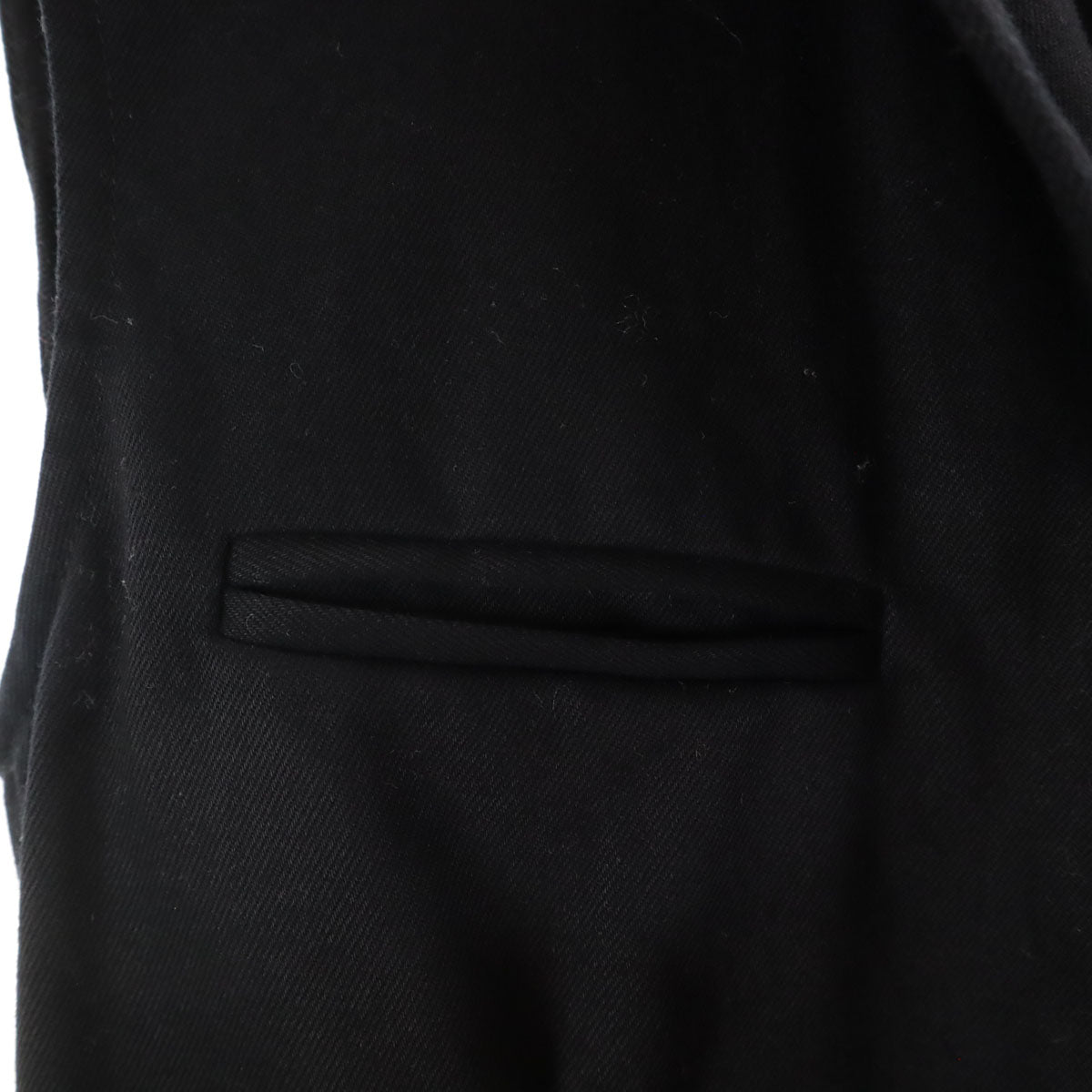 CELINE セリーヌ フランス製 半袖 ロング ベスト 36 ブラック レディース