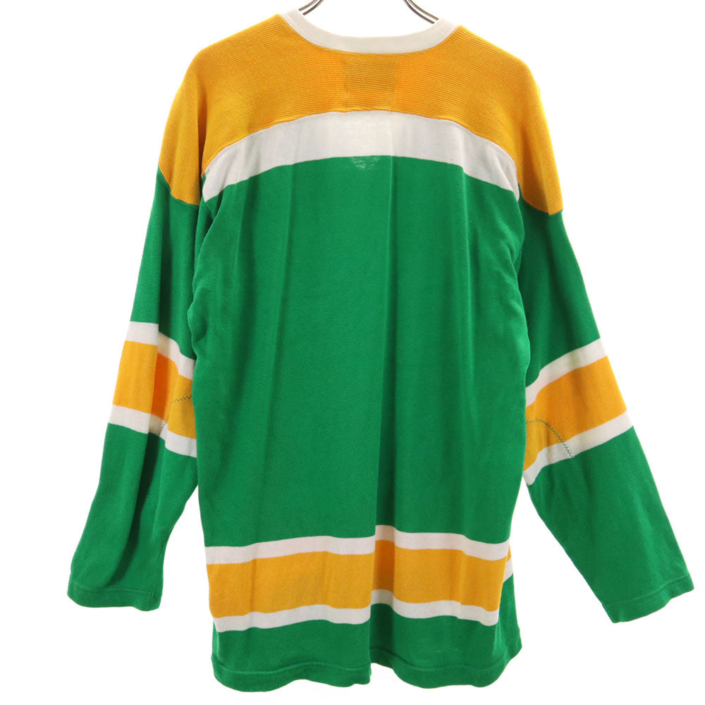 60s 70s ヴィンテージ 長袖 スウェット グリーン 他 メンズ