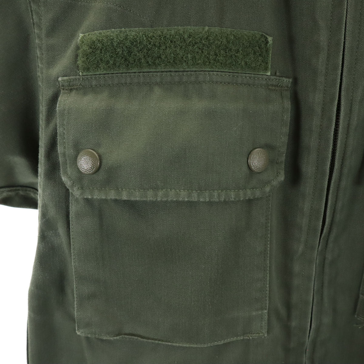 SOCOVET フランス軍 半袖 ミリタリージャケット 35/89 カーキ メンズ