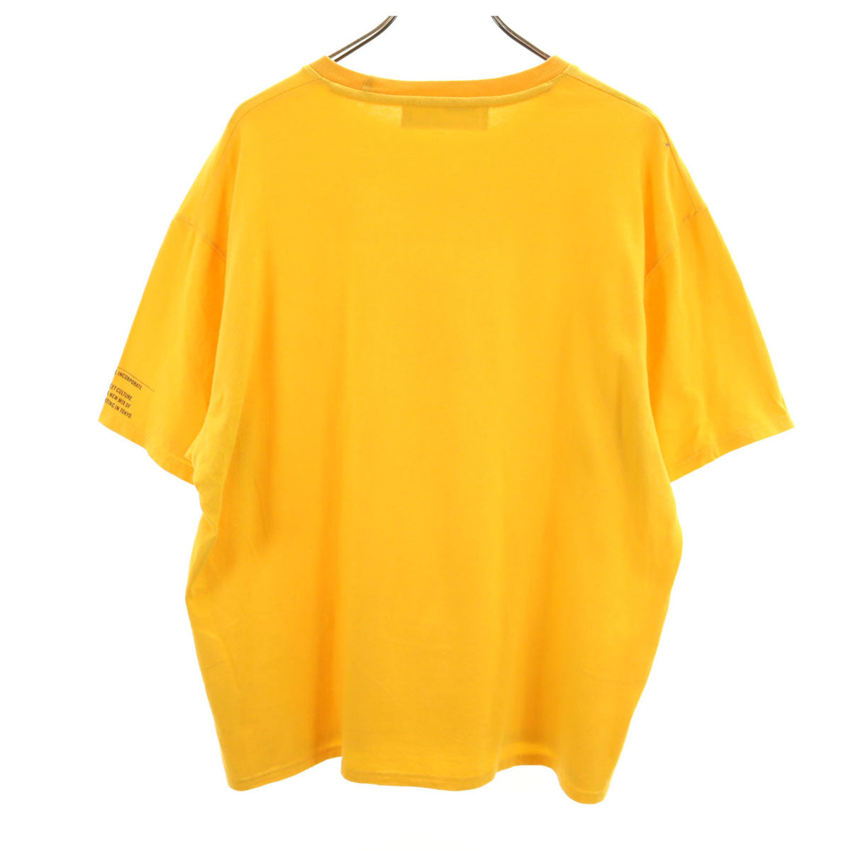 LEGENDA レジェンダ 半袖 Tシャツ F イエロー メンズ