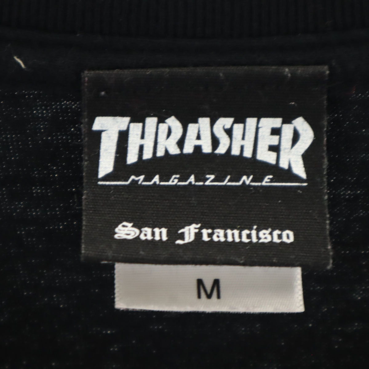 THRASHER スラッシャー 半袖 Tシャツ M 黒 メンズ