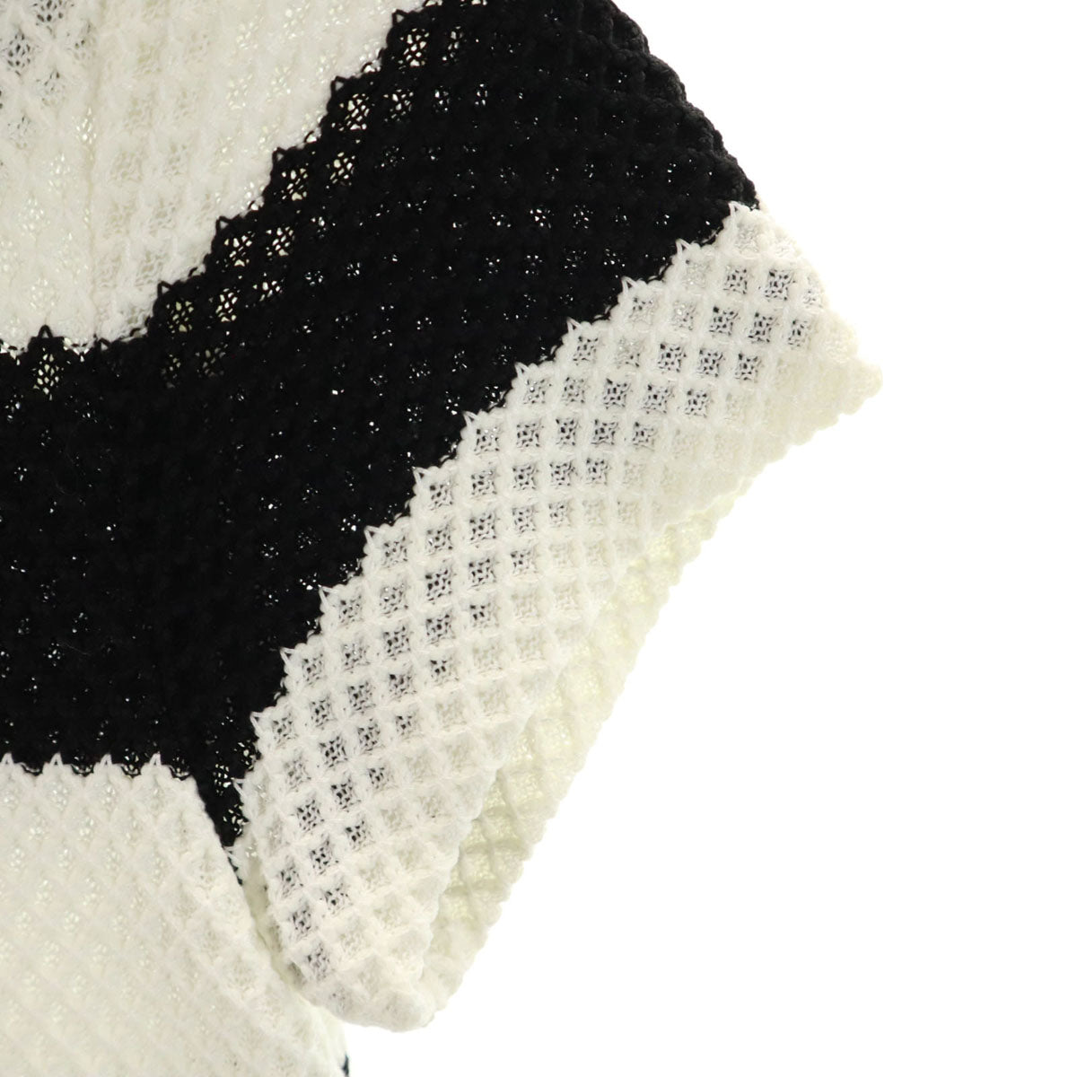 未使用 IBLUES イブルース ボーダー柄 半袖 ミニワンピース 38 白系 レディース