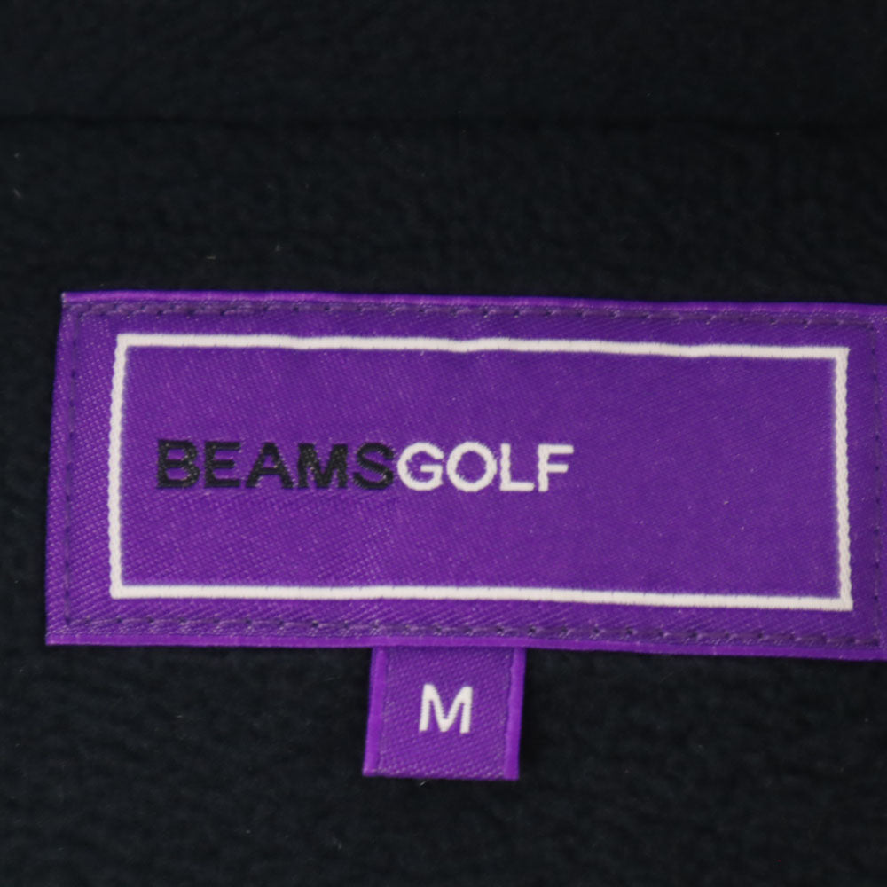 BEAMS ビームス ゴルフ 2way フード付き ダウンジャケット M モスグリーン ダウンベスト レディース