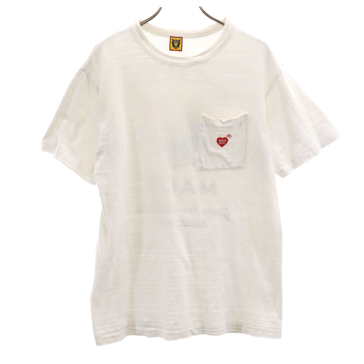 HUMAN MADE ヒューマンメイド 日本製 バック 鳥 プリント 半袖 Tシャツ