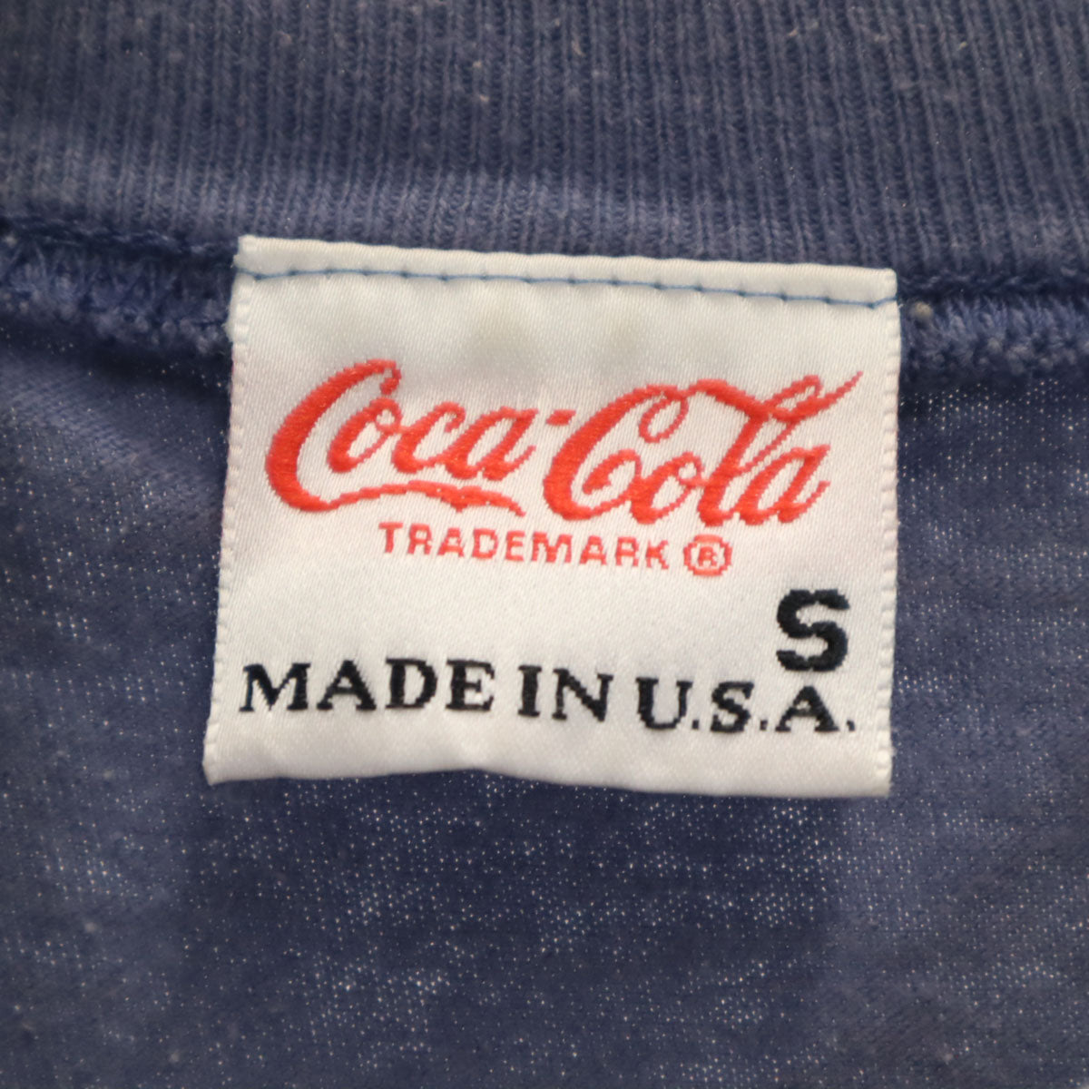 CocaCola コカコーラ 90s 1996年 Atlanta オリンピック オールド 半袖 Tシャツ S ブルー系 メンズ