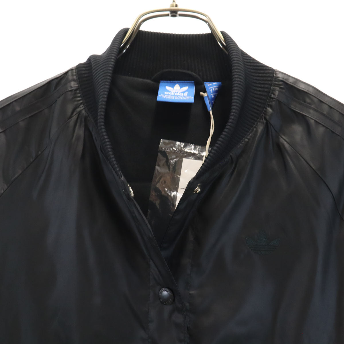 未使用 adidas Originals アディダスオリジナルス カレッジ ジャケット S ブラック ブルゾン レディース