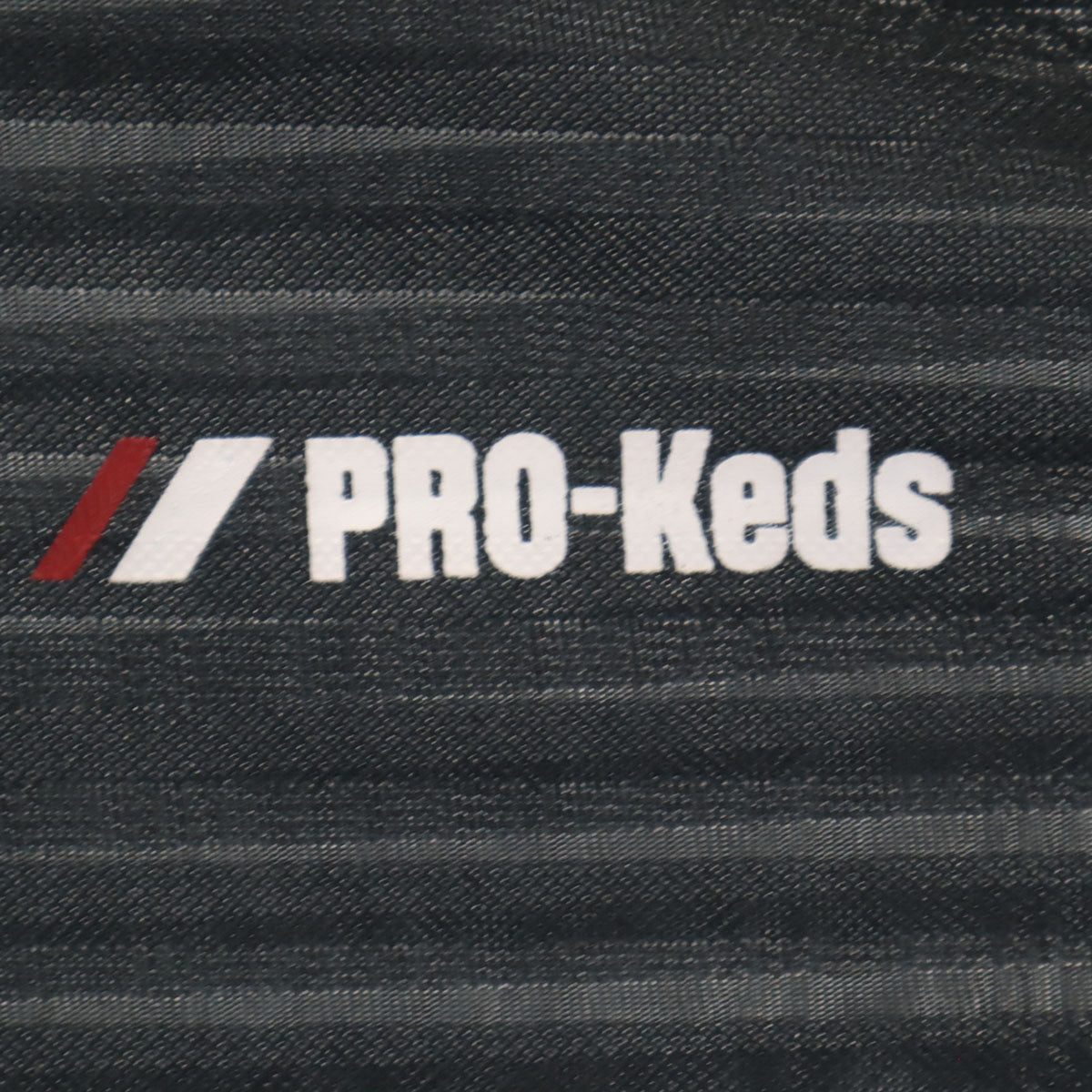 未使用 PRO-Keds プロケッズ ボーダー柄 トレーニング 長袖 ウェア L チャコール メンズ