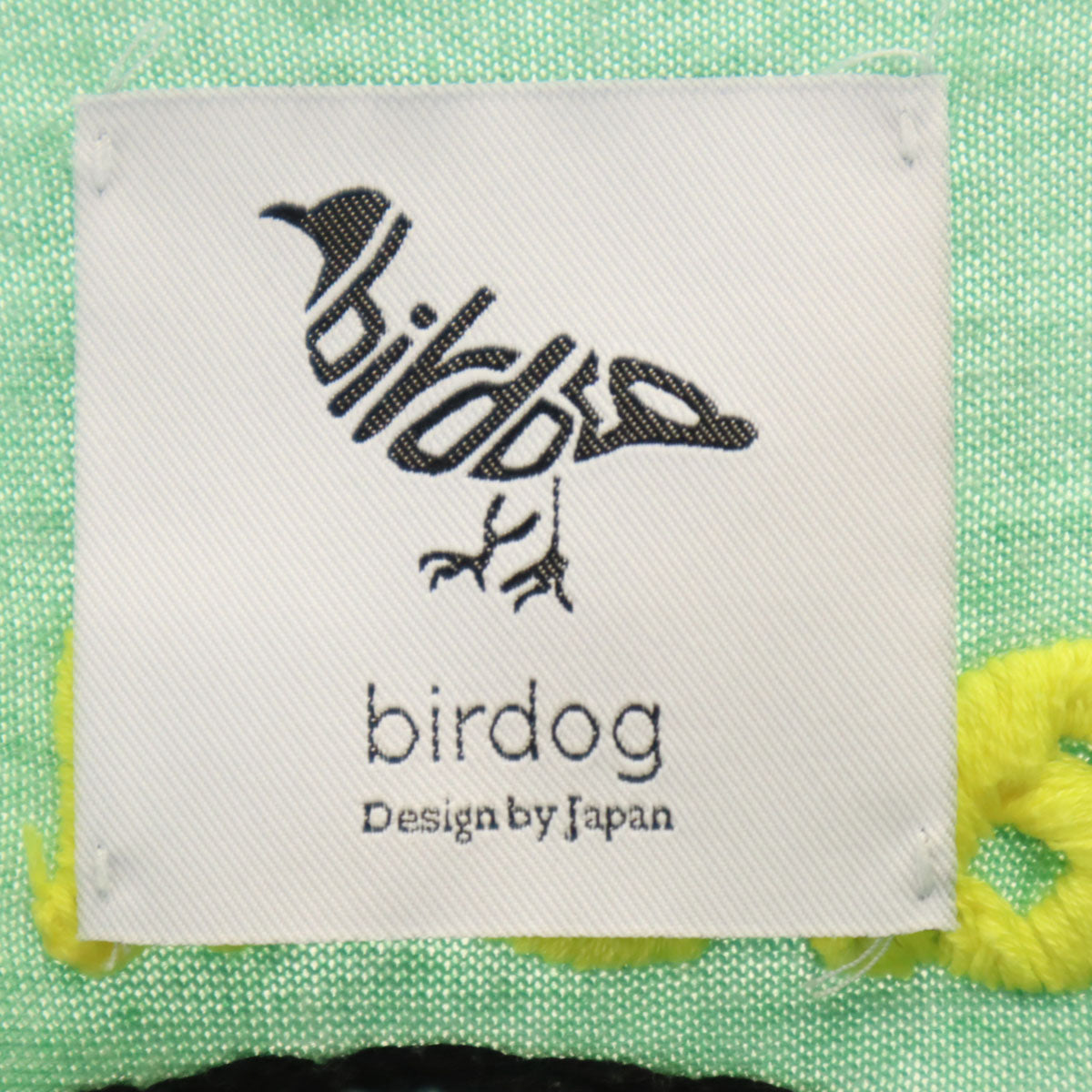 Birdog バードッグ バッグ COFFEE 刺繍 半袖 Vネック Tシャツ L グリーン レディース