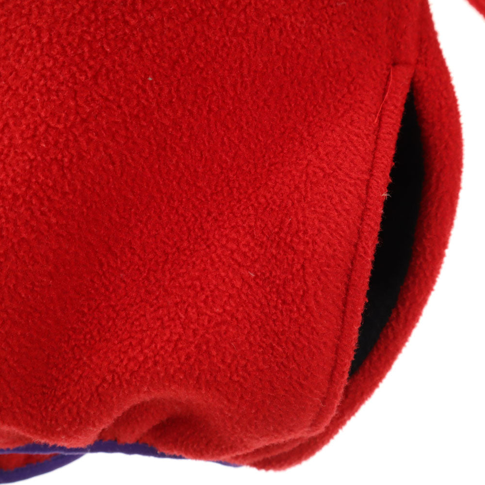 エルエルビーン 80s USA製 ヴィンテージ フリースジャケット XL レッド L.L.Bean プルオーバー アウトドア キッズ