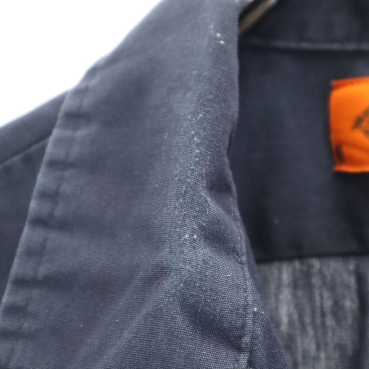 Dickies ディッキーズ 半袖 ワークシャツ L ネイビー 企業モノ メンズ