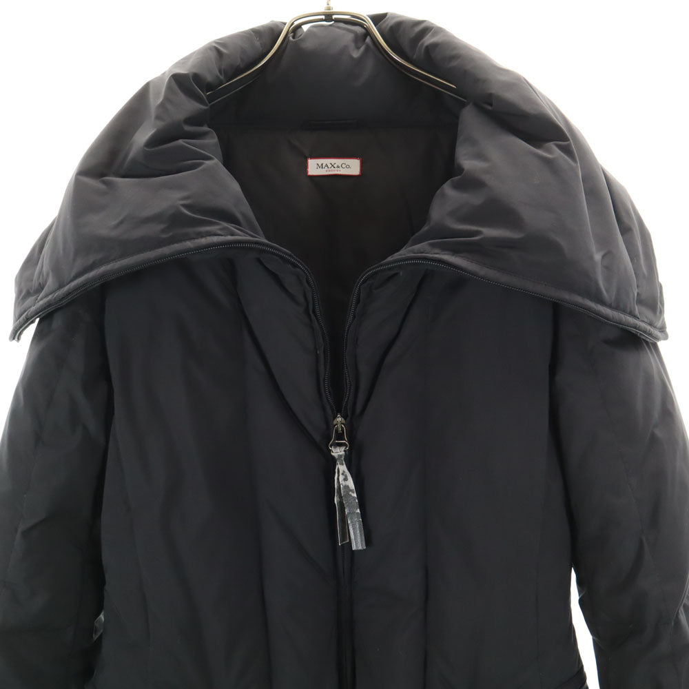 MAX&CO マックスアンドコー ダウンジャケット 42 ブラック メンズ