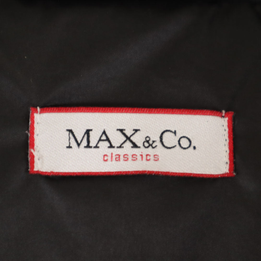 MAX&CO マックスアンドコー ダウンジャケット 42 ブラック メンズ