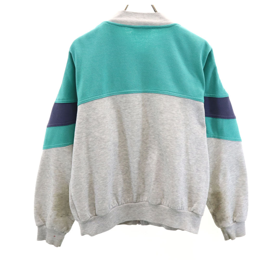 adidas アディダス 80s ヴィンテージ スウェット ジップジャケット M グレー 他 メンズ