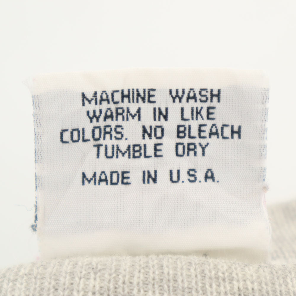 コットンエクスチェンジ 90s USA製 オールド カレッジ 長袖 スウェット トレーナー XL グレー メンズ