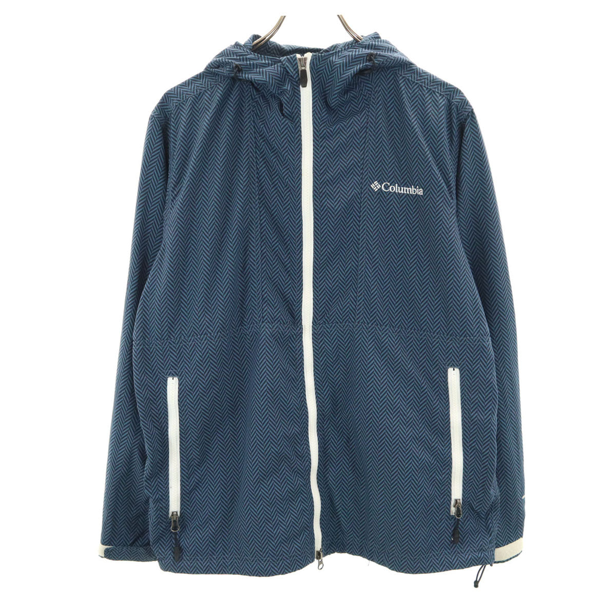 Columbia コロンビア 112PM3569 ヘリンボーン柄 ヘイゼン ジャケット M ネイビー アウトドア メンズ