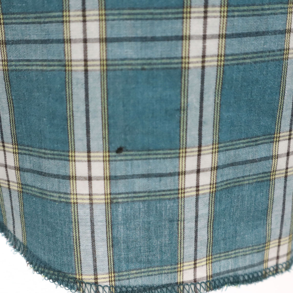 Wrangler ラングラー 90s オールド チェック柄 半袖 ウエスタンシャツ M グリーン系 メンズ