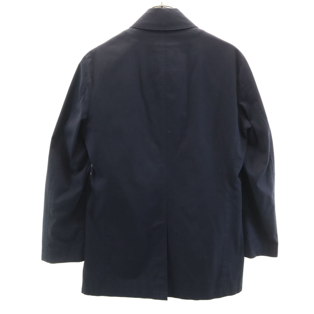 BURBERRY BLACK LABEL バーバリーブラックレーベル ステンカラーコート M ネイビー ライナー付き メンズ