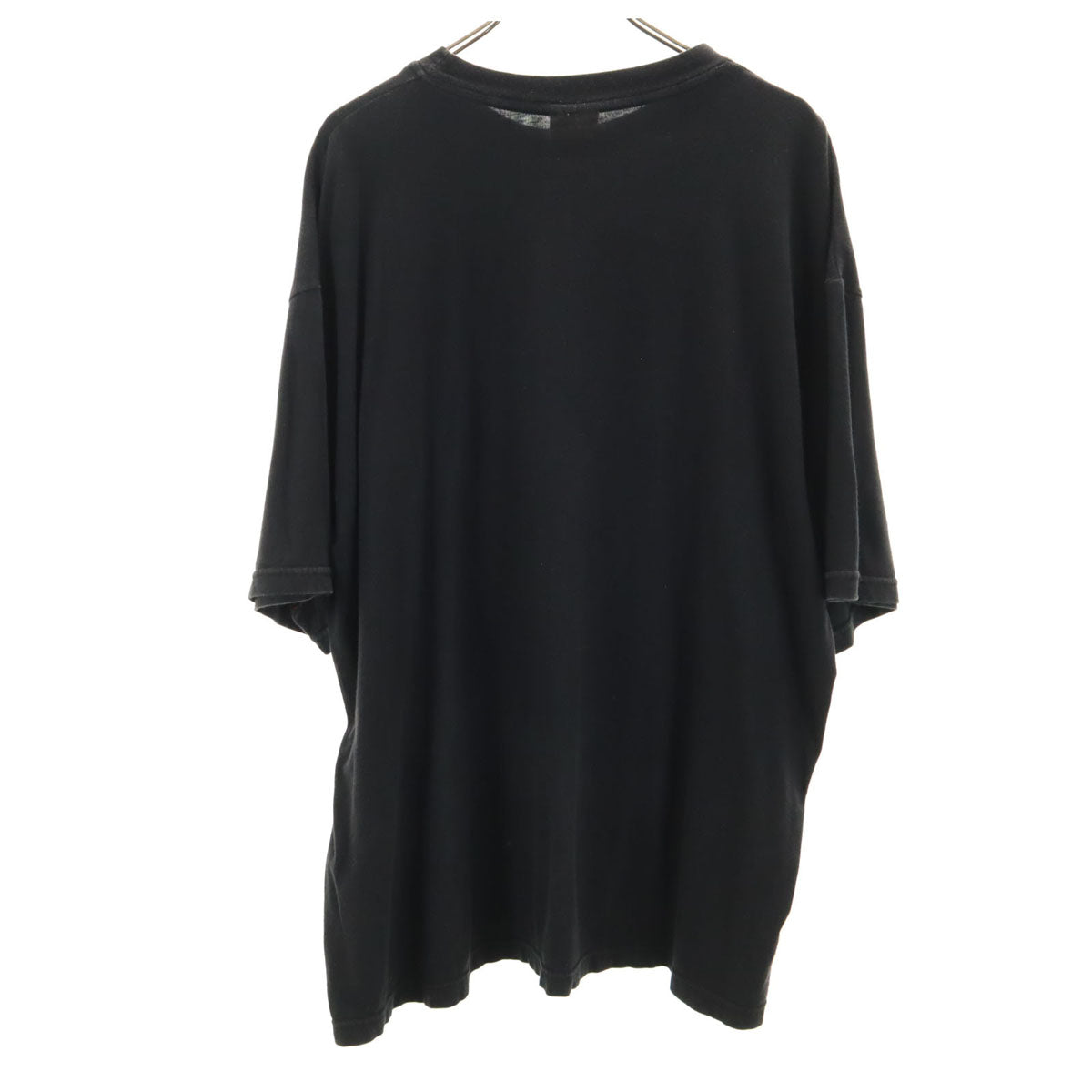 ZIP 90s オールド survivor by nature プリント 半袖 Tシャツ ブラック アニマル メンズ