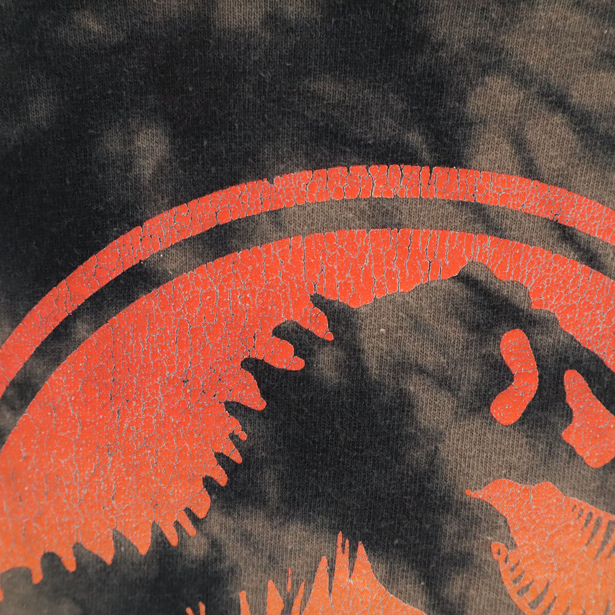 ジュラシックパーク プリント 半袖 Tシャツ L ブラウン系 メンズ