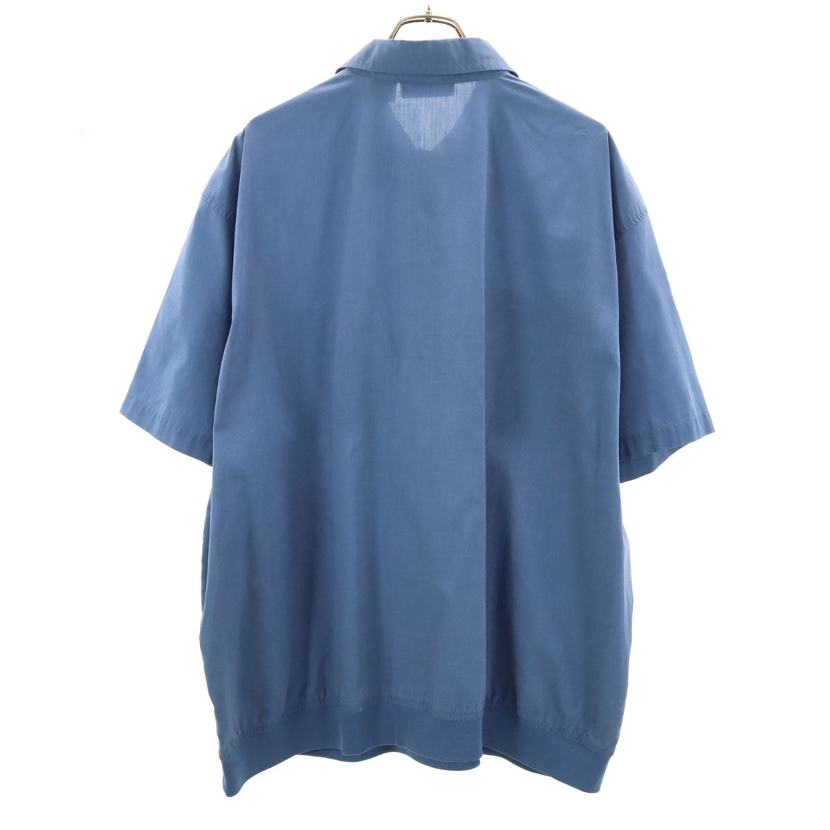 CANYON RIDGE キャニオンリッジ オールド 5分袖 シャツ 2XL ブルー系 プルオーバー ビッグサイズ メンズ