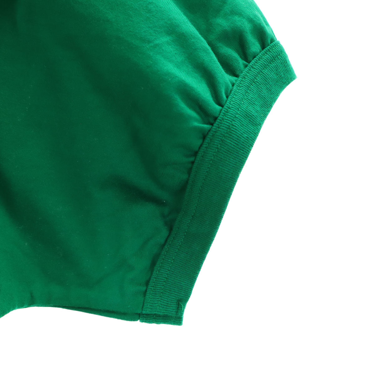 mikihouse ミキハウス バックロゴ 半袖 ヘンリーネック Tシャツ M グリーン メンズ