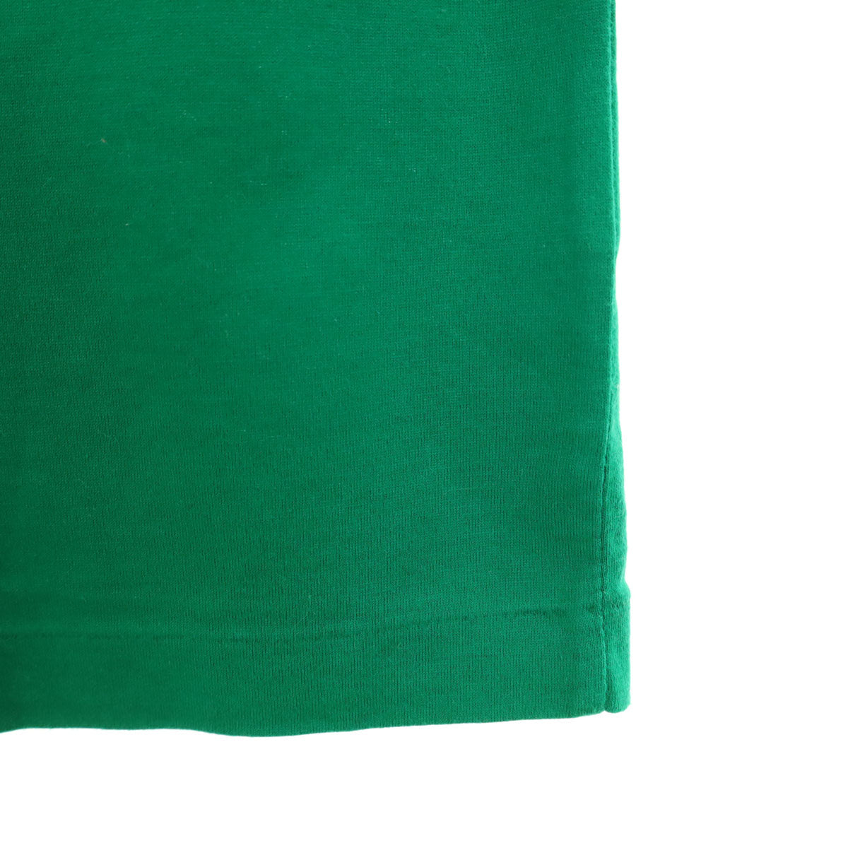 mikihouse ミキハウス バックロゴ 半袖 ヘンリーネック Tシャツ M グリーン メンズ