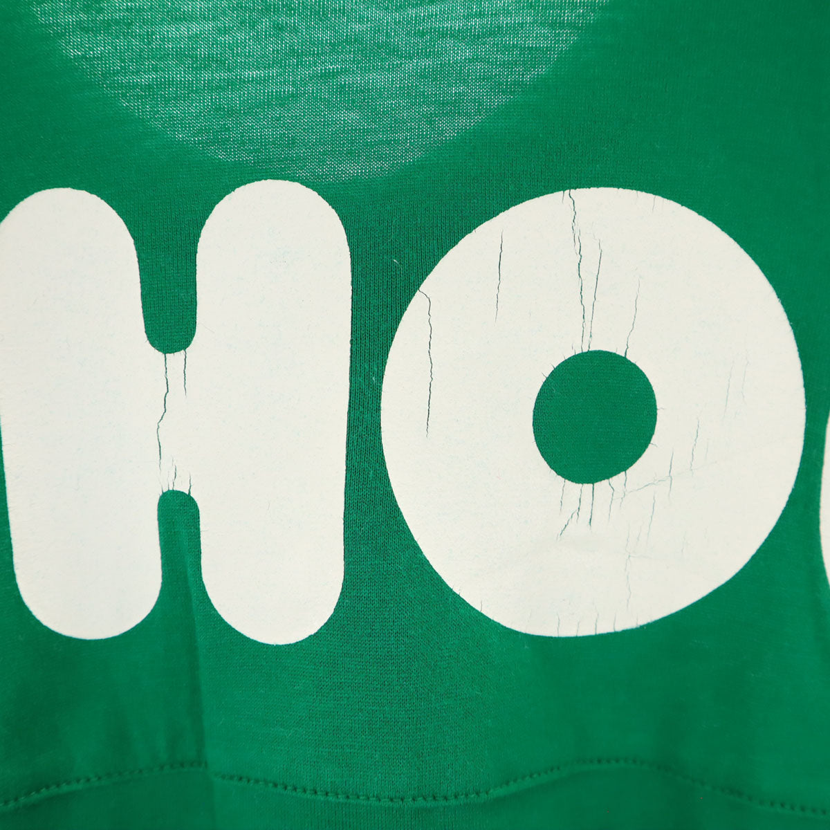 mikihouse ミキハウス バックロゴ 半袖 ヘンリーネック Tシャツ M グリーン メンズ