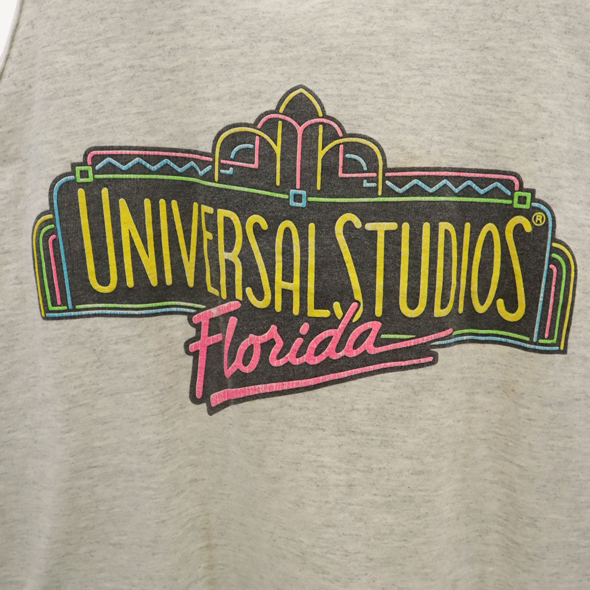 anvil アンヴィル 90s USA製 オールド ユニバーサルスタジオ フロリダ タンクトップ M グレー メンズ