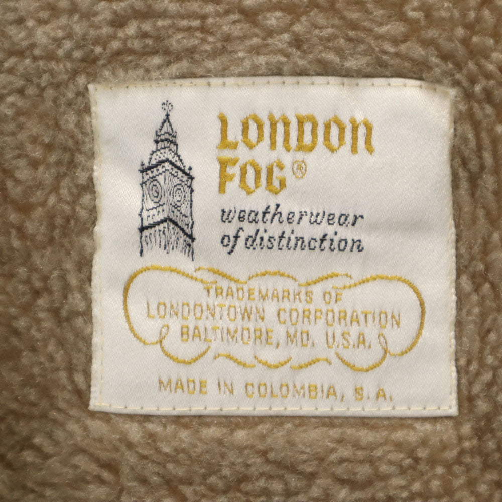 LONDON FOG ロンドンフォグ 80s ヴィンテージ ジャケット 40 ベージュ系 ブルゾン ライナー付き メンズ