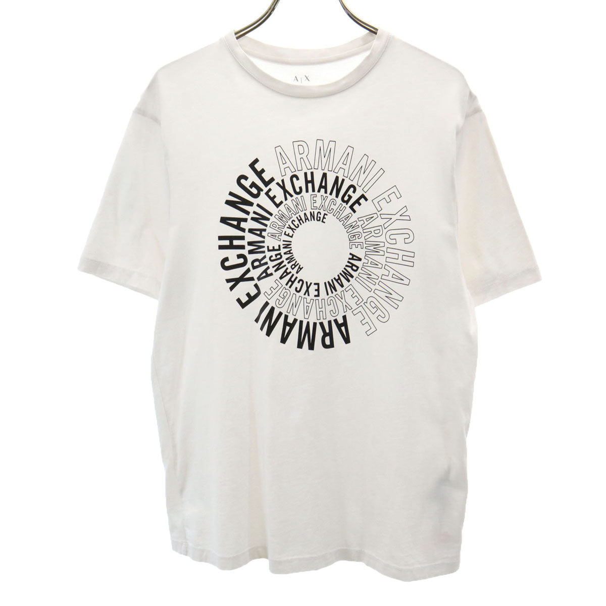 ARMANI EXCHANGE アルマーニエクスチェンジ 半袖 Tシャツ XS ホワイト メンズ