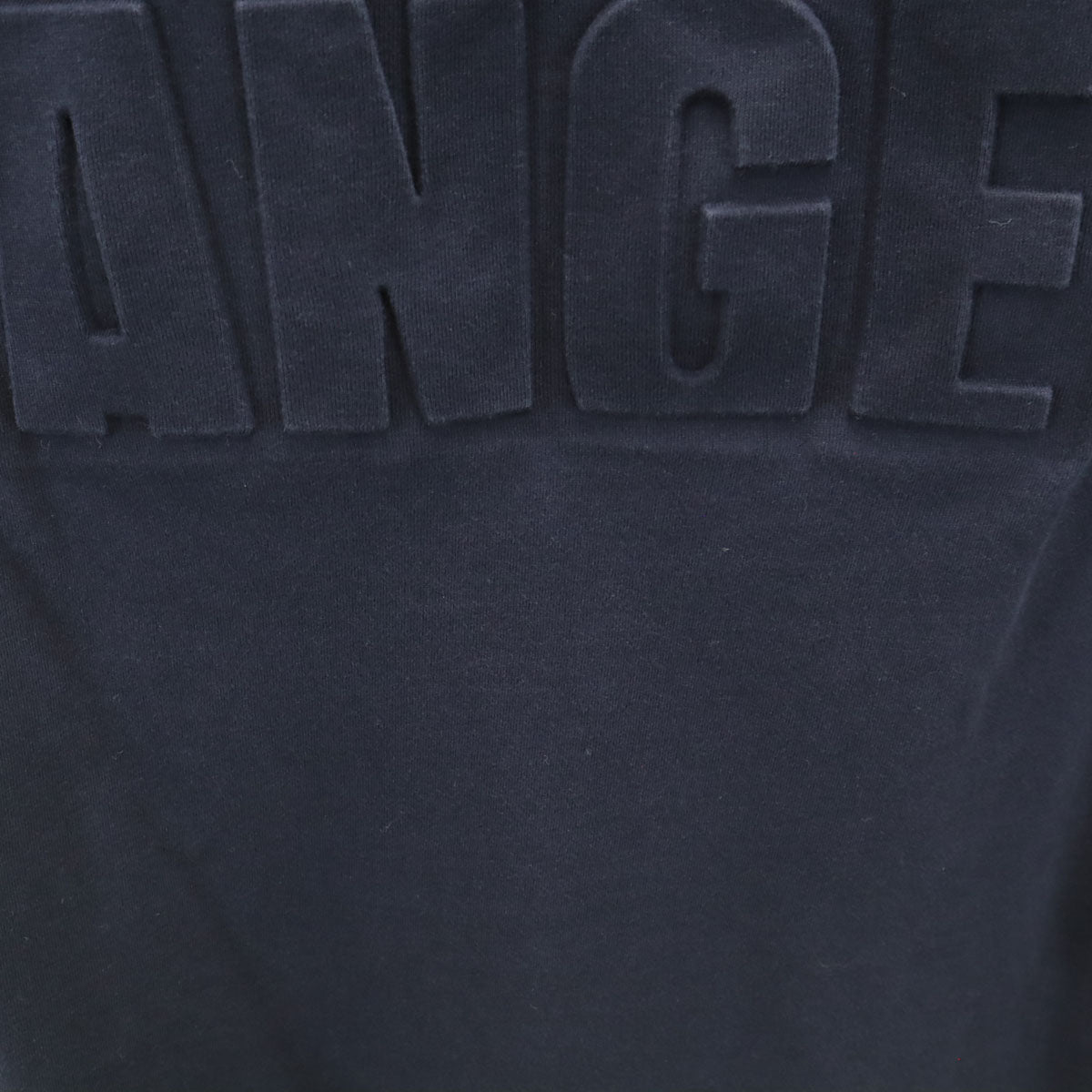 ARMANI EXCHANGE アルマーニエクスチェンジ エンボスロゴ 半袖 Tシャツ XS ネイビー メンズ