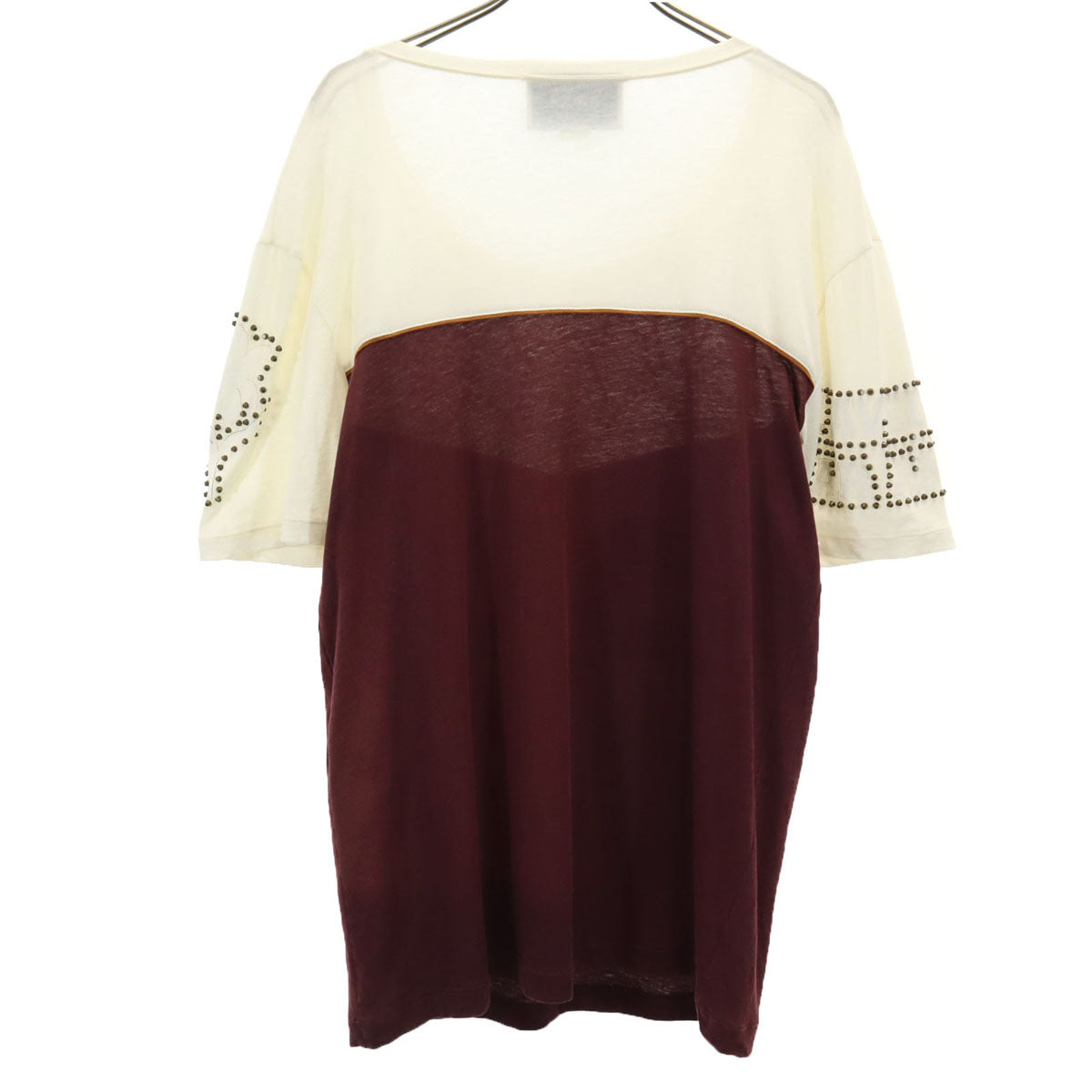 GUCCI グッチ イタリア製 半袖 Tシャツ S アイボリー 432088 レディース