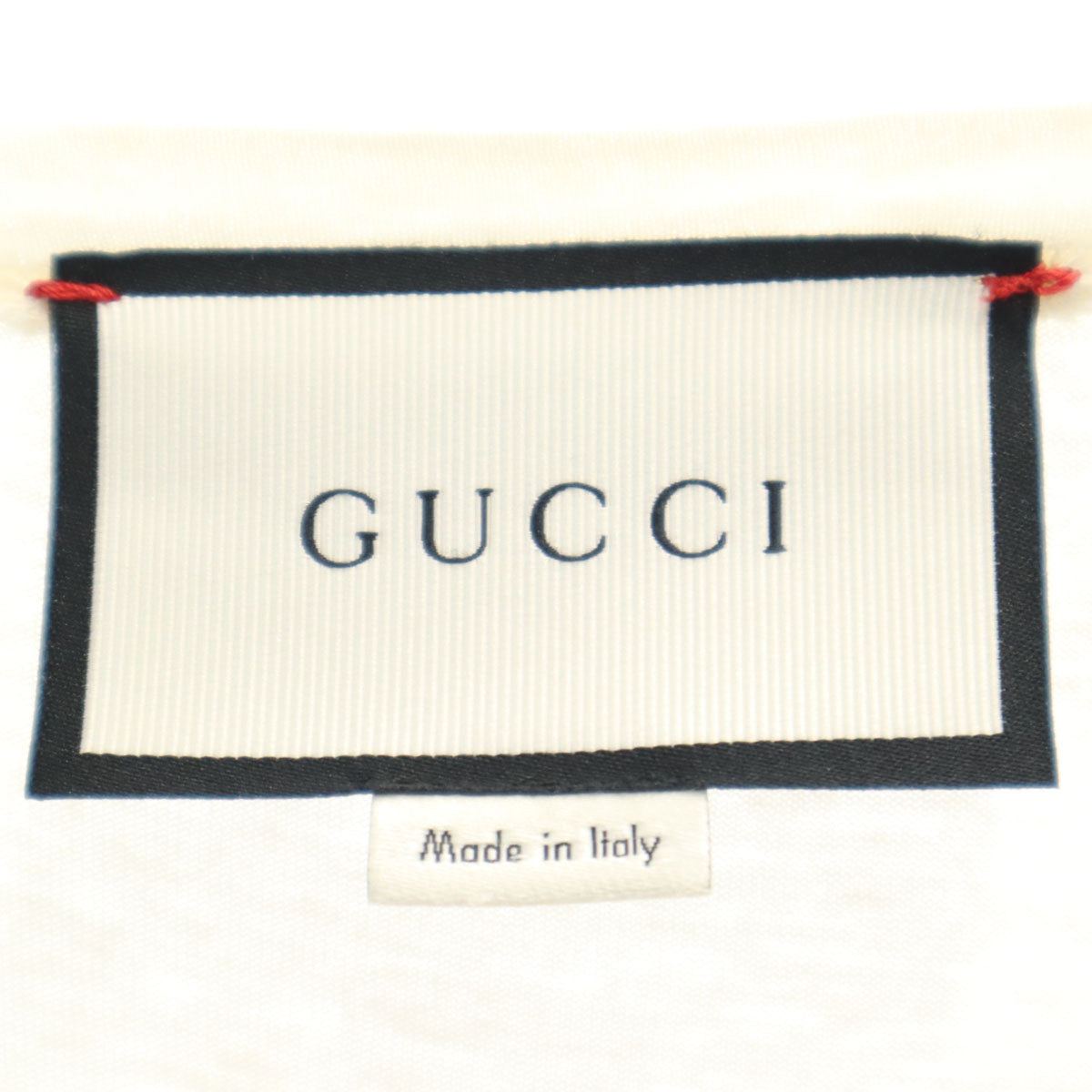 GUCCI グッチ イタリア製 半袖 Tシャツ S アイボリー 432088 レディース