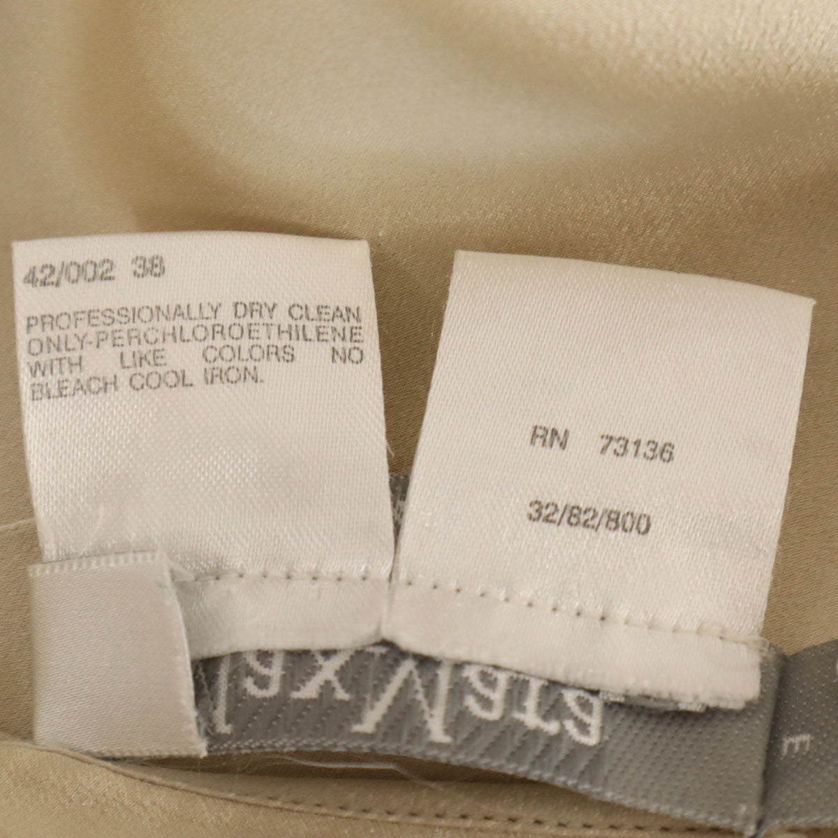 MAX MARA マックスマーラ イタリア製 フレンチスリーブ カットソー 38 シャンパンゴールド アシメ メンズ