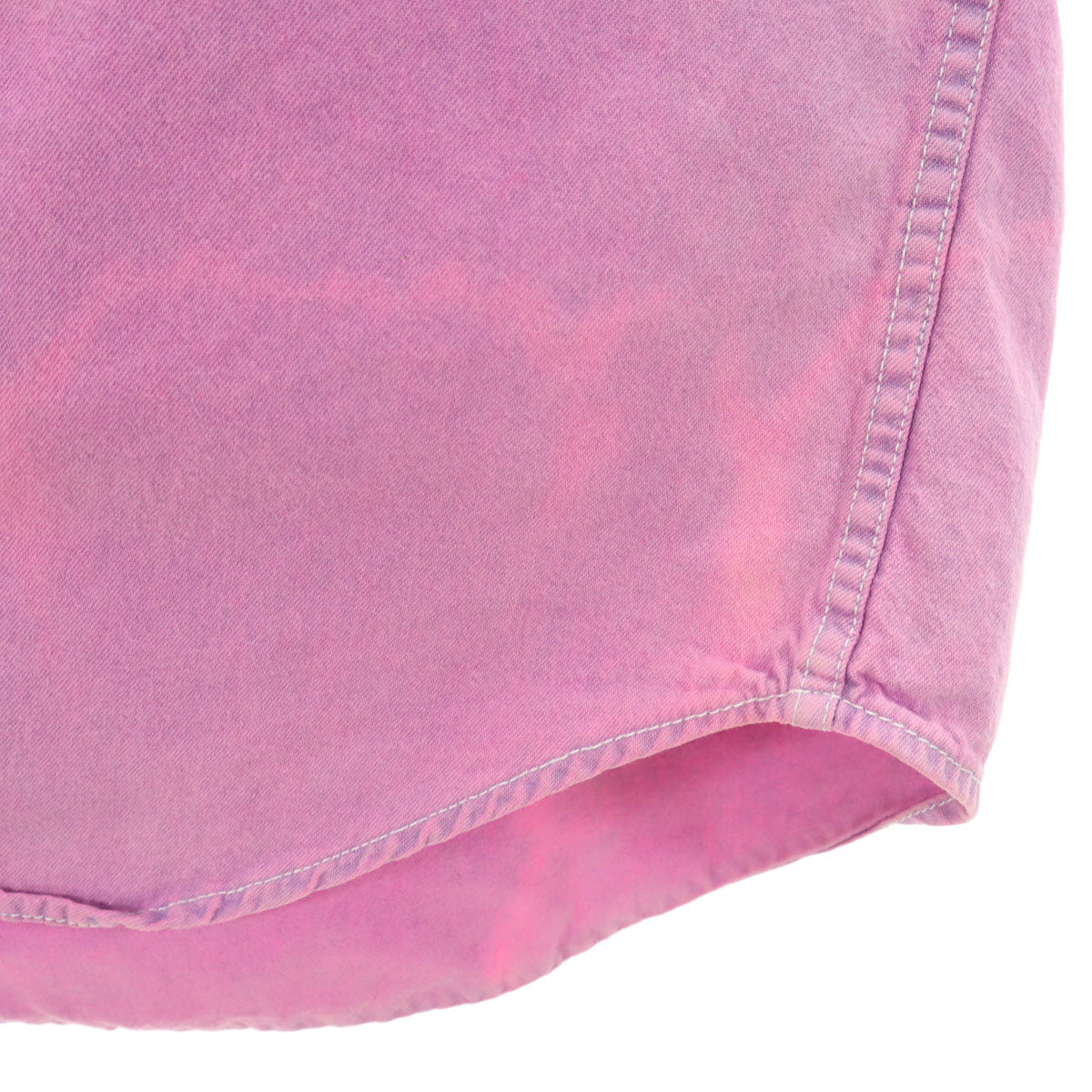 Lee SPORT リースポーツ オールド 半袖 ボタンダウンシャツ L パープル系 メンズ