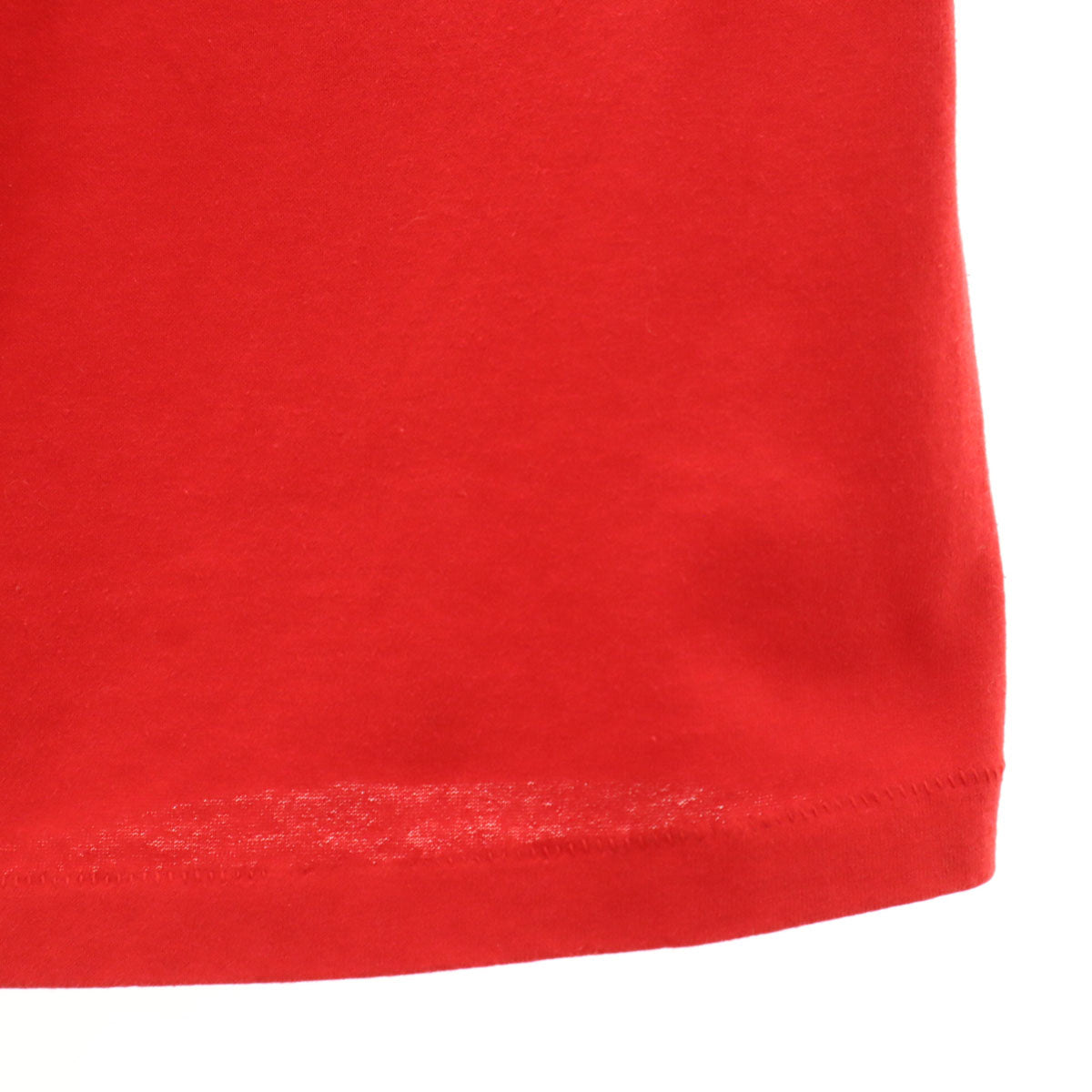 90s オールド 半袖 Tシャツ レッド シングルステッチ スタッフT メンズ