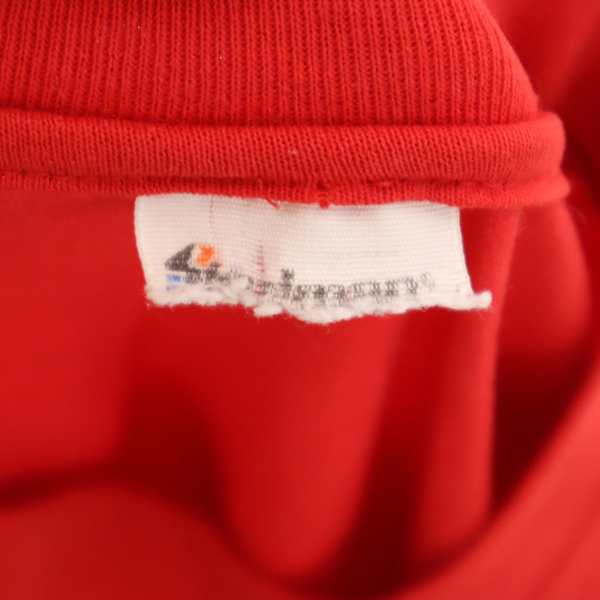 90s オールド 半袖 Tシャツ レッド シングルステッチ スタッフT メンズ