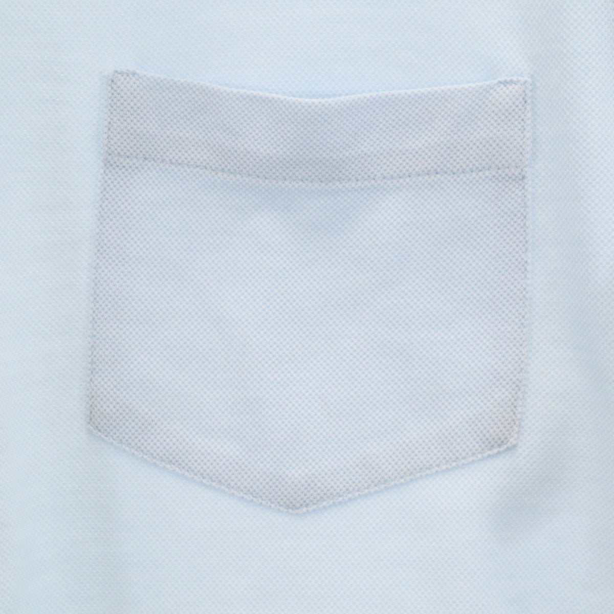 Ermenegildo Zegna エルメネジルドゼニア イタリア製 半袖 ポロシャツ M 水色 鹿の子地 メンズ