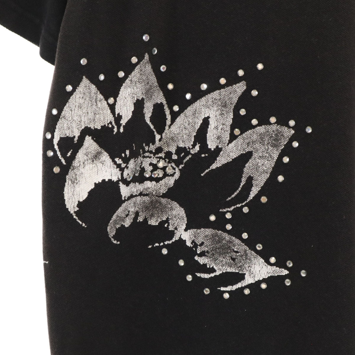 GAIJIN MADE ガイジンメイド 半袖 ポロシャツ S 黒 鹿の子地 メンズ