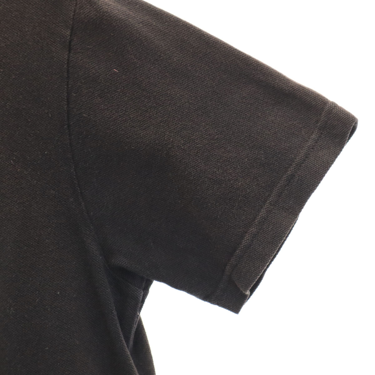 GAIJIN MADE ガイジンメイド 半袖 ポロシャツ S 黒 鹿の子地 メンズ