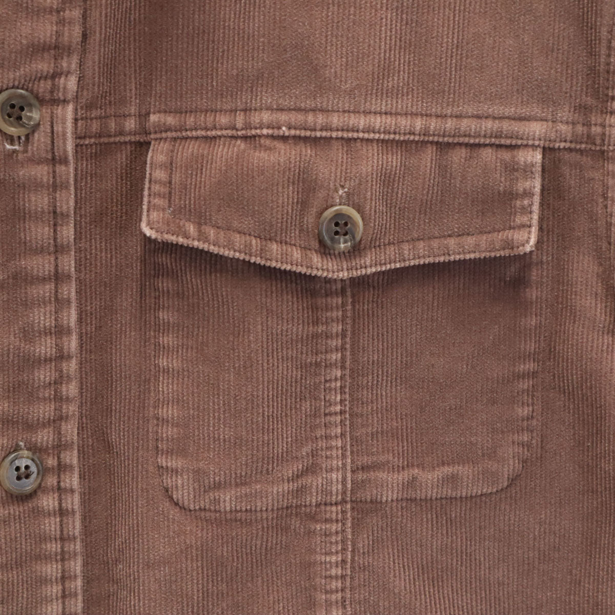 MARC JACOBS マークジェイコブス USA製 半袖 コーデュロイ シャツ M ブラウン メンズ