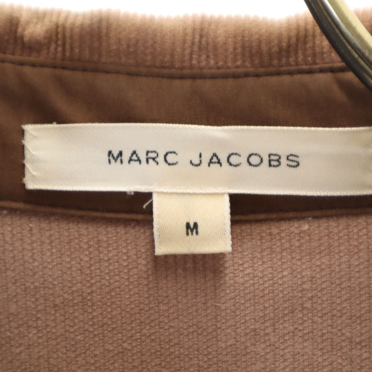 MARC JACOBS マークジェイコブス USA製 半袖 コーデュロイ シャツ M ブラウン メンズ