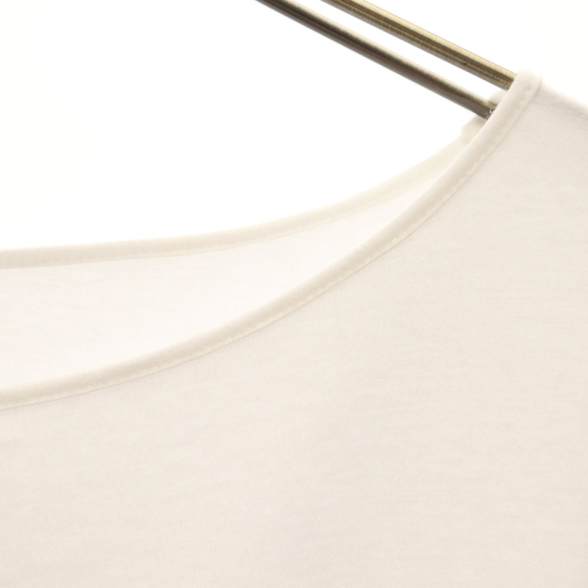 未使用 LIVIANA CONTI リビアナコンティ イタリア製 7分袖 カットソー S ホワイト レディース