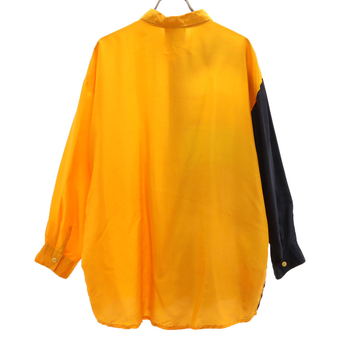 AMERICAN CHARACTERS シルク ルーニーテューンズ マービン・ザ・マーシャン 長袖 シャツ S/M オレンジ系 メンズ