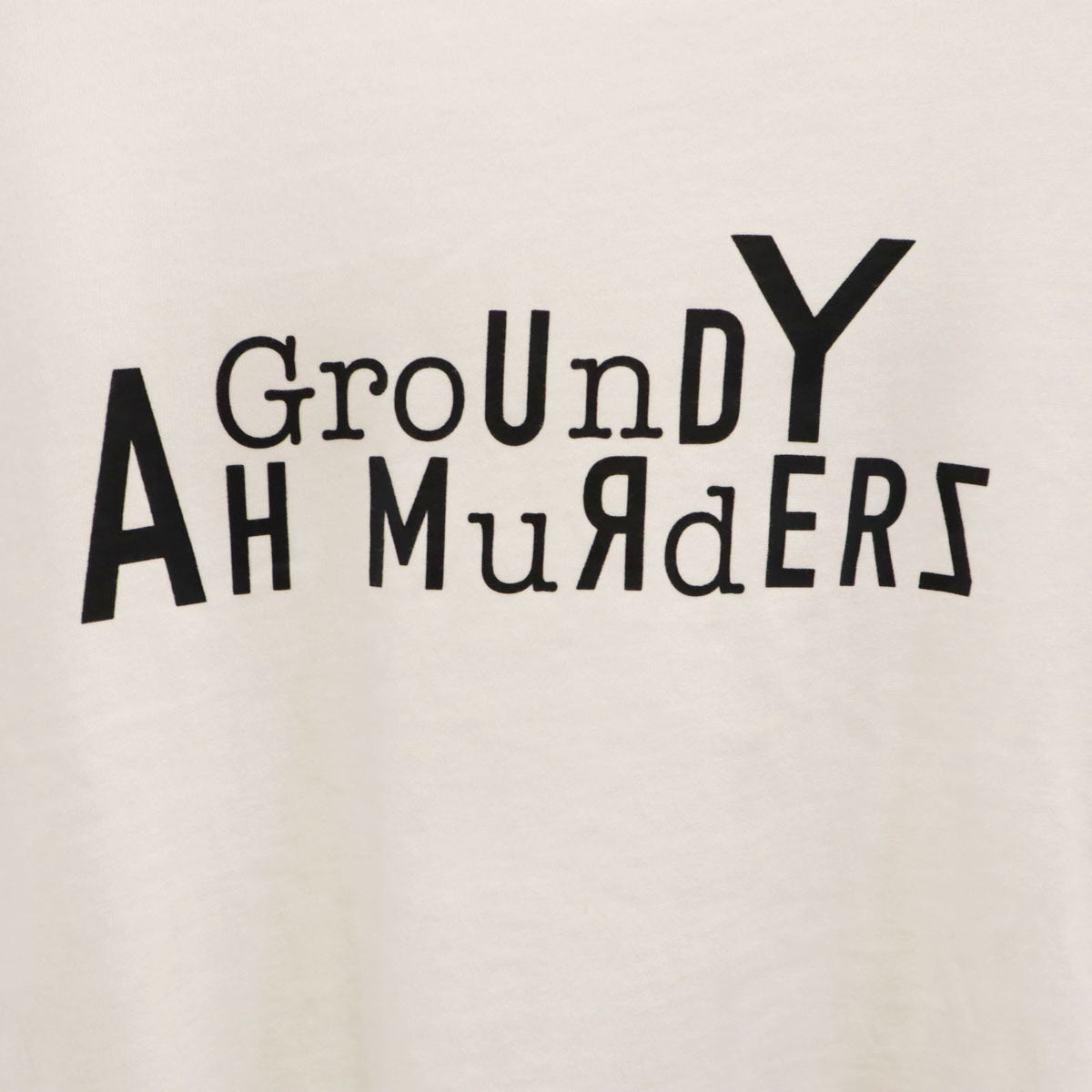 Ground Y グランドワイ NEW ERA ニューエラ コラボ 半袖 Tシャツ M ホワイト ヨウジヤマモト メンズ