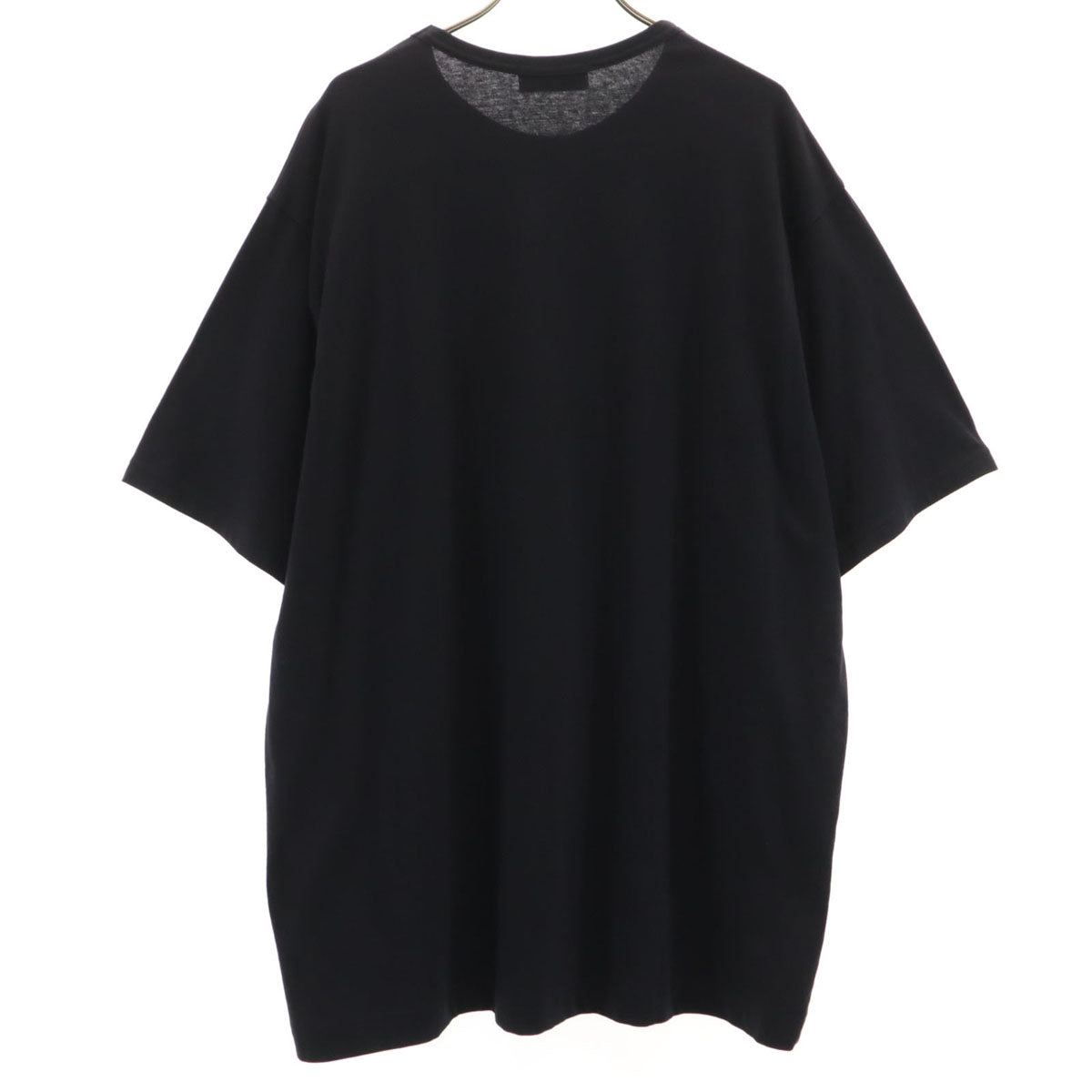 Yohji Yamamoto POUR HOMME ヨウジヤマモトプールオム 日本製 半袖 Tシャツ 3 ブラック メンズ